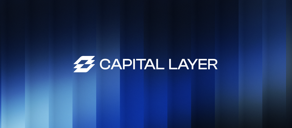 Logo on colored background